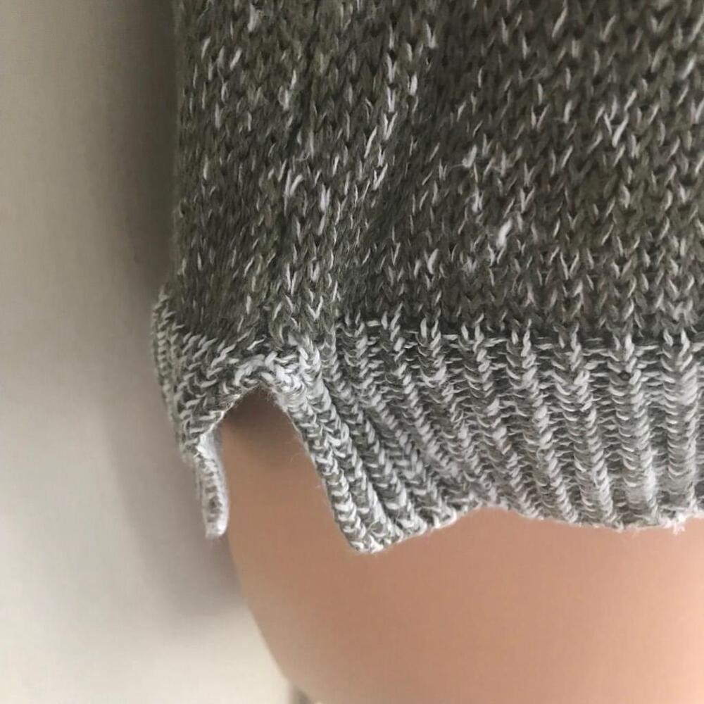 EUC Eileen Fisher Contrasting Cuff Sweater | Size Small Petite - Picture 2 of 9